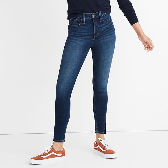 Madewell Denim - Madewell Roadtripper Casual Autumn Classic Blue Fall Y2K High Rise Skinny Jeans